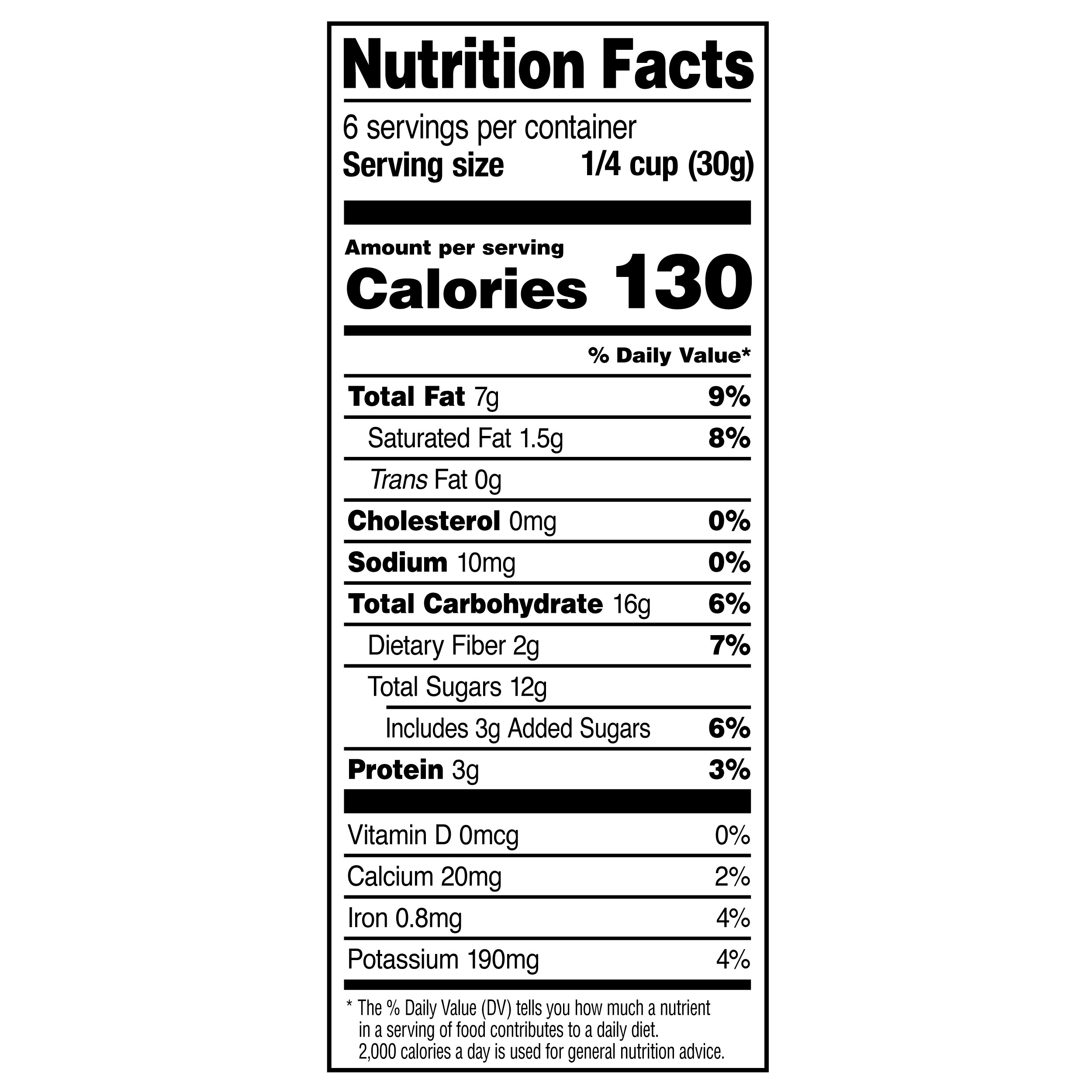 Nutrition Facts