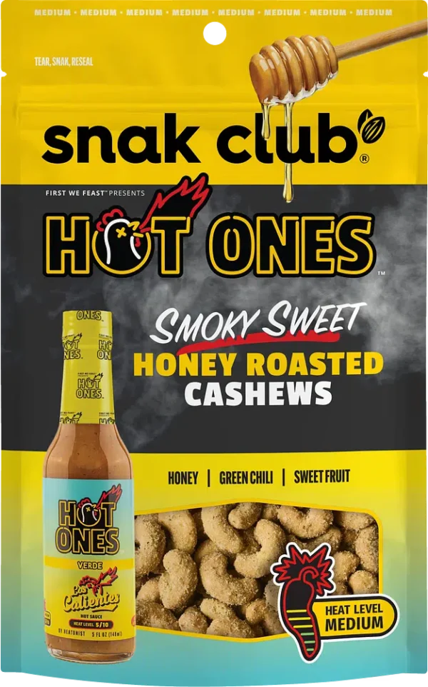 Smoky Sweet Honey Roasted Cashews