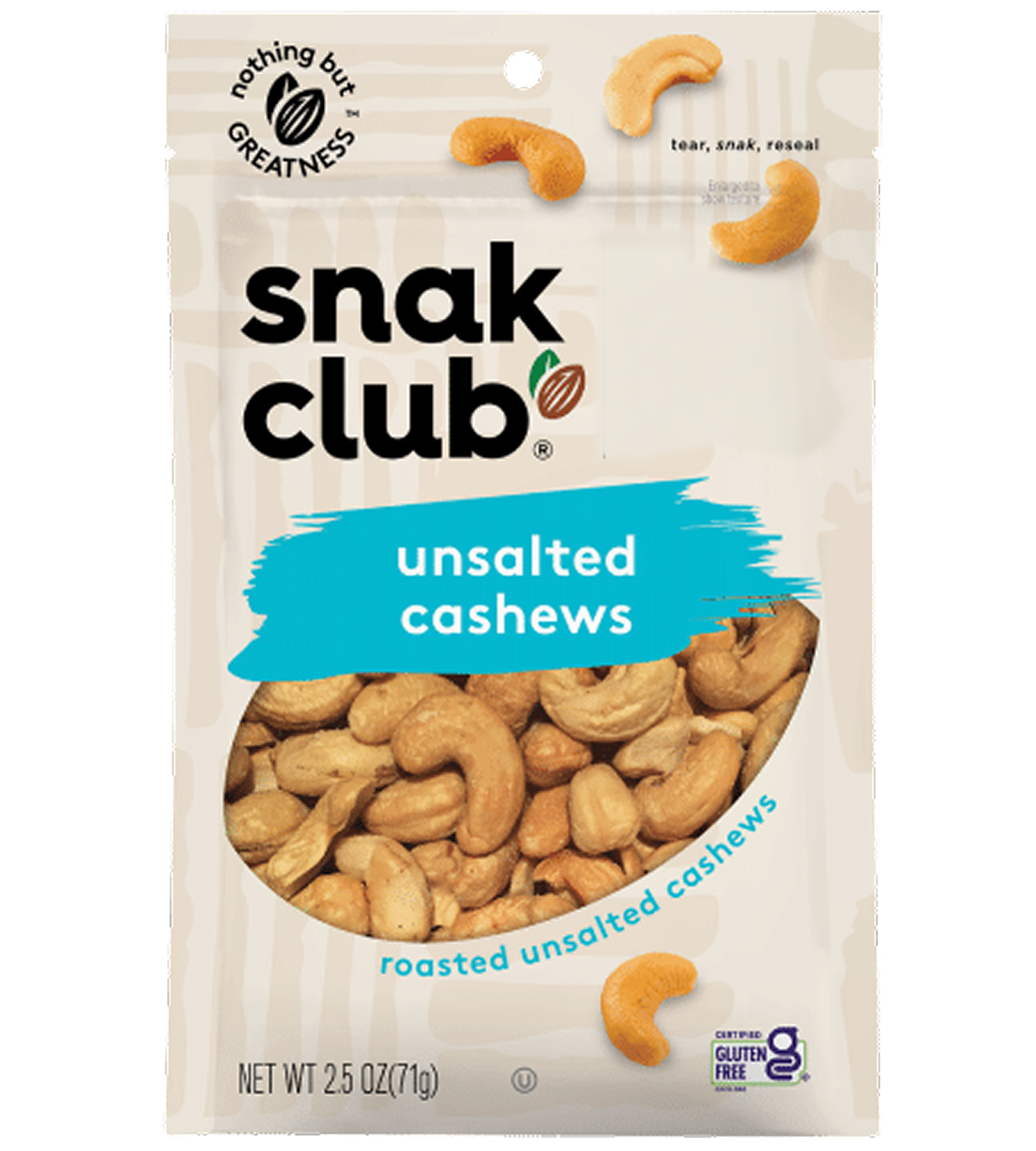 unsalted cashews 1